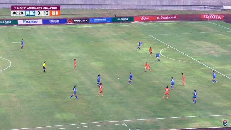 India defeat Mongolia 13-0 in AFC Women’s Asian Cup 2026 qualifier