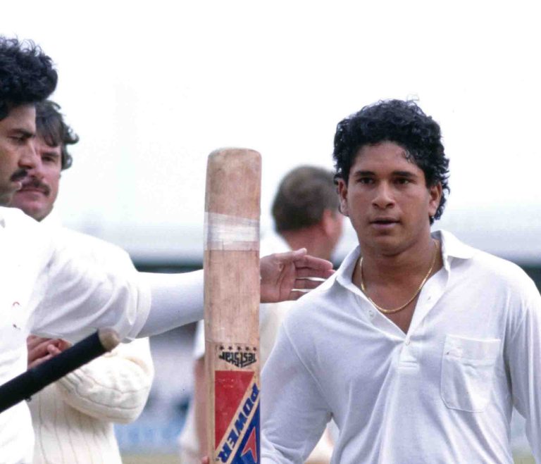 Sachin Tendulkar’s first Test hundred – forged under pressure at Old Trafford in 1990